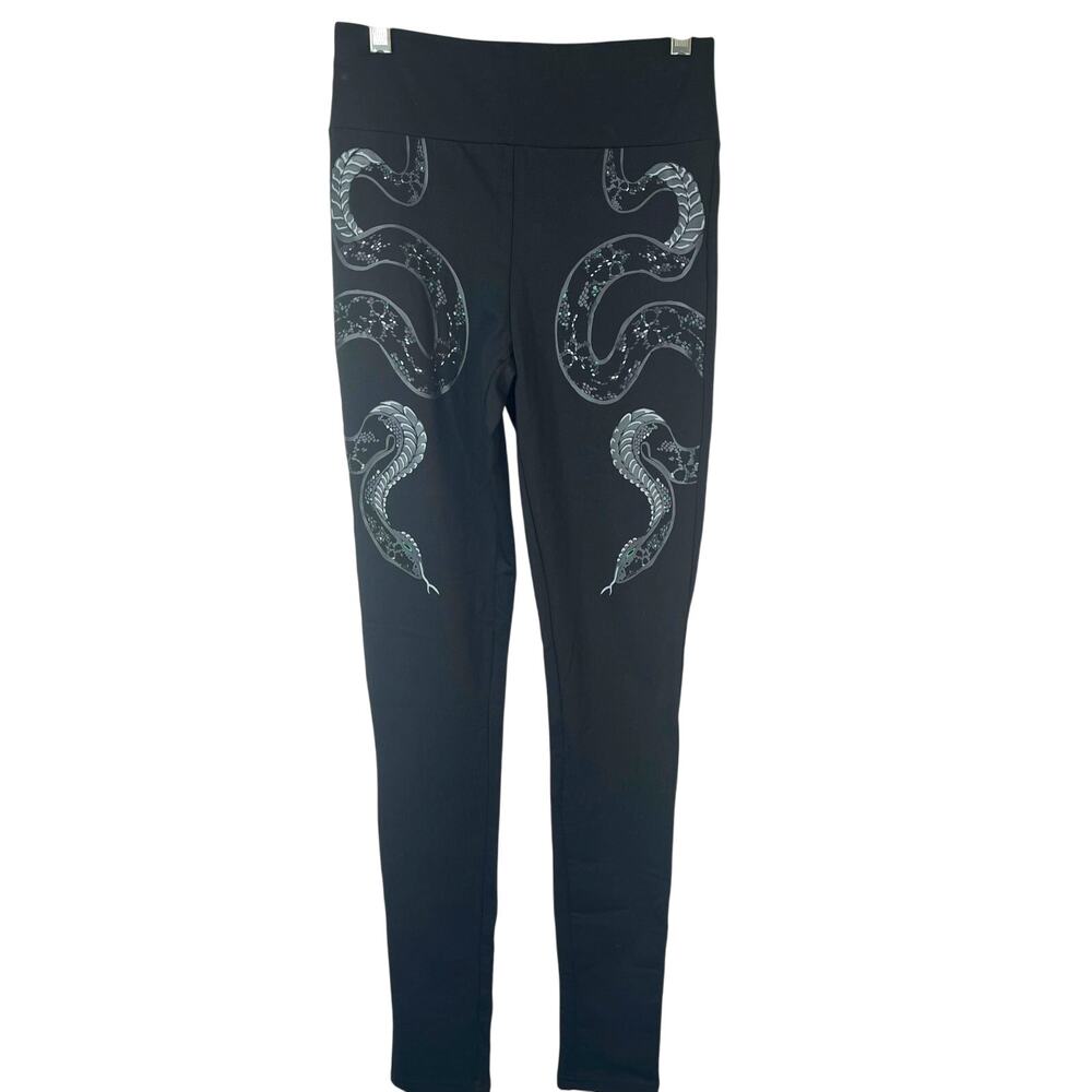 Killstar Slitherina leggings, size XS, EUC
